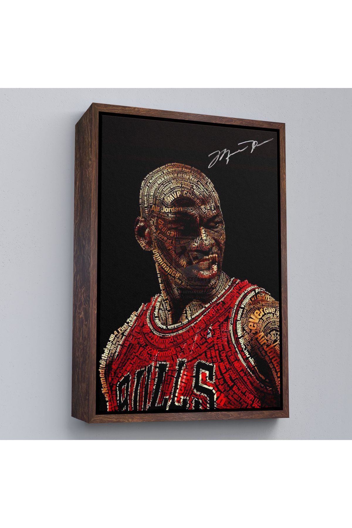 krmnyatırım Çerçeveli Michael Jordan Tablo-7739