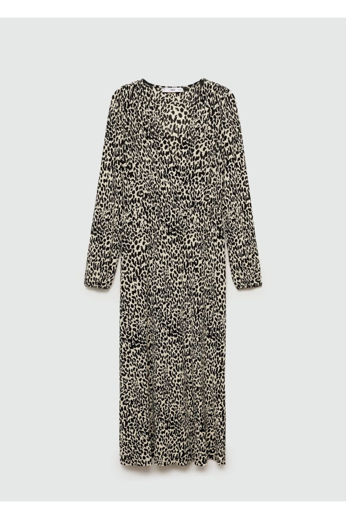 MANGO Woman-Long Leopard Dress 3