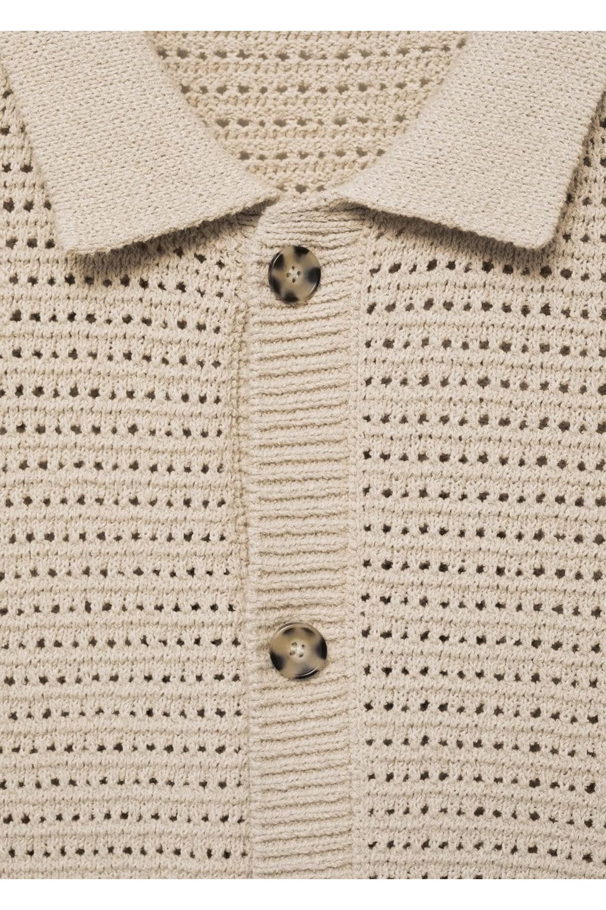 MANGO Man-Tricou polo pe nasturi 8