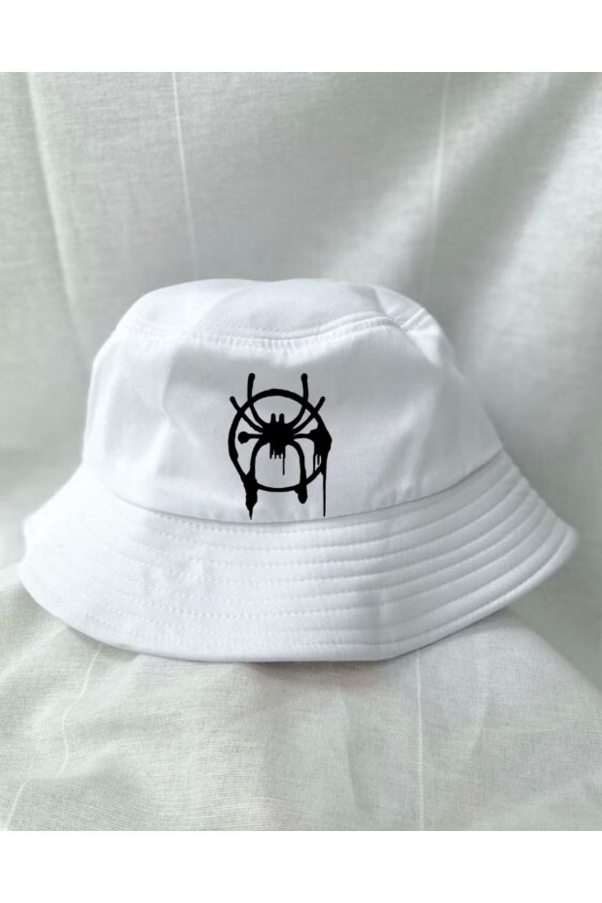 Charmy Lovens Spider Graffiti Bucket Balıkçı Şapka