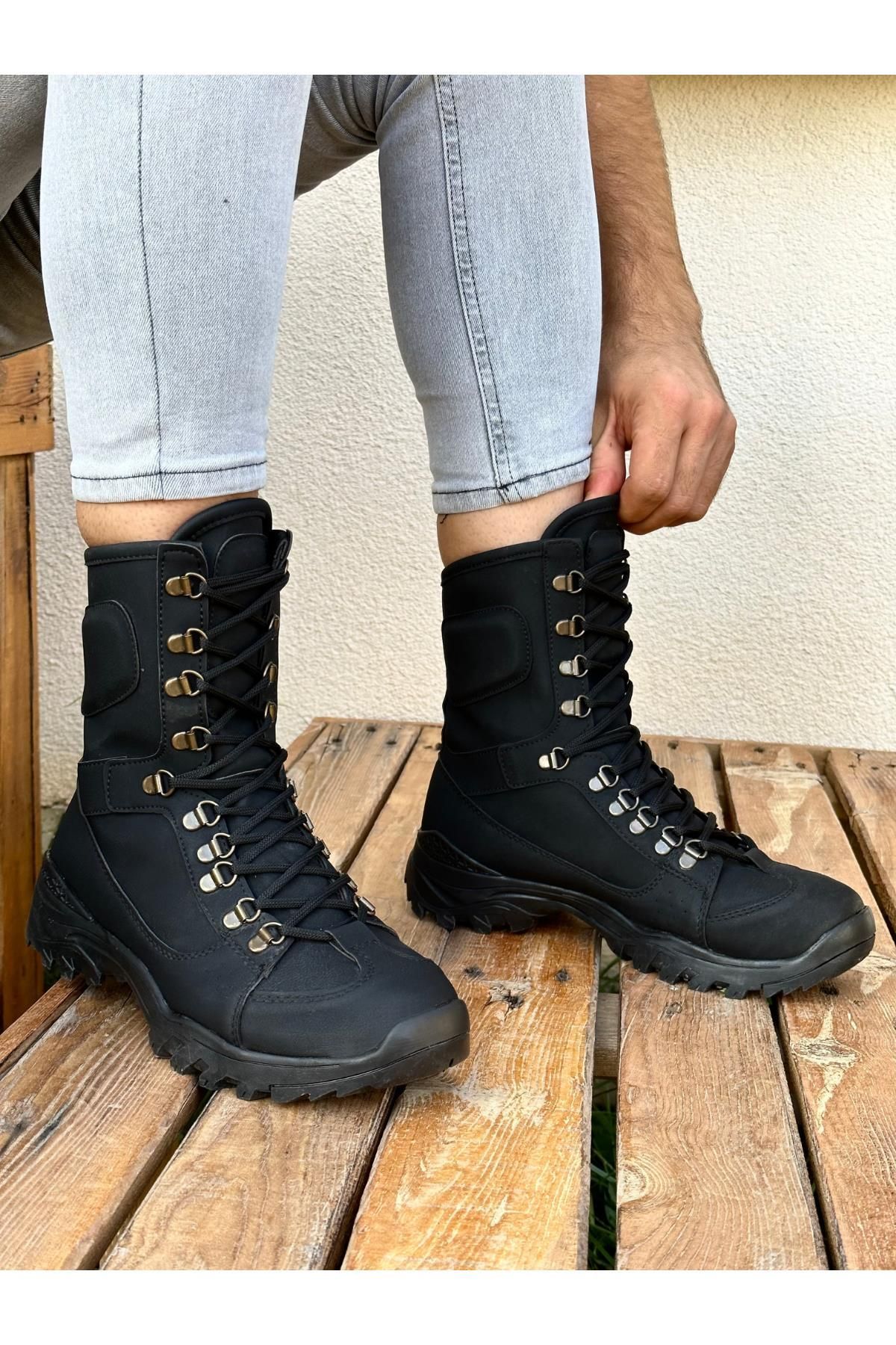 MUGGO-Josef Εγγυημένα Unisex Military Boots 6