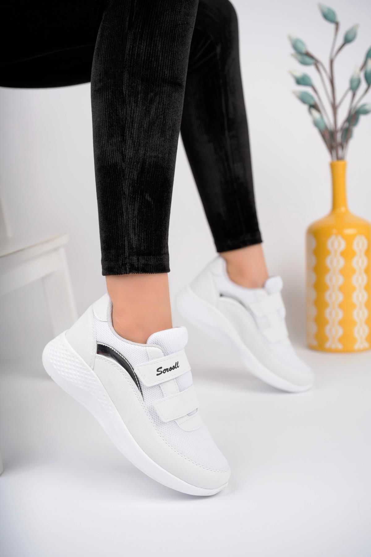 MUGGO-Chester Garantierte orthopädische Damen-Sneaker-Sportschuhe ohne Schnürsenkel und Klettverschluss 4