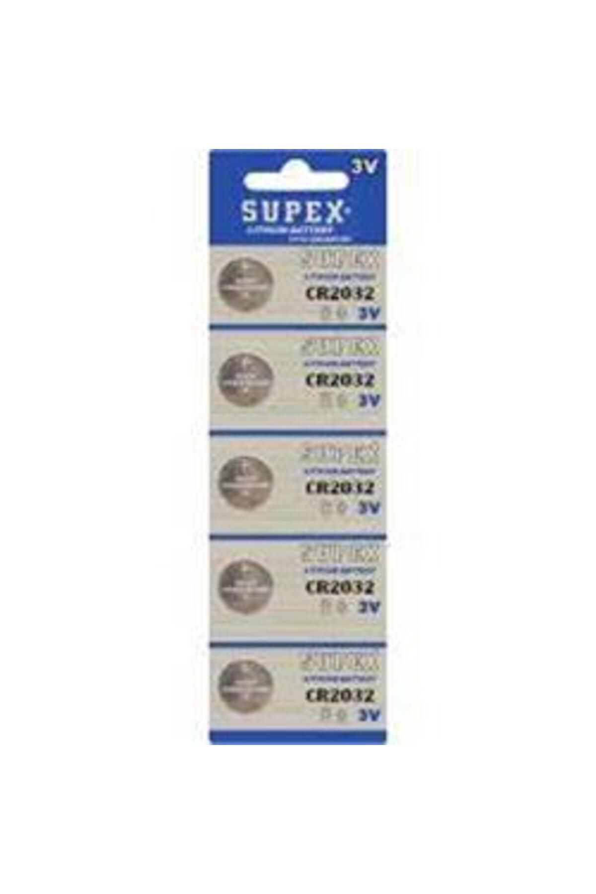 Supex Cr2032 3v Lityum 5li Blister Pil