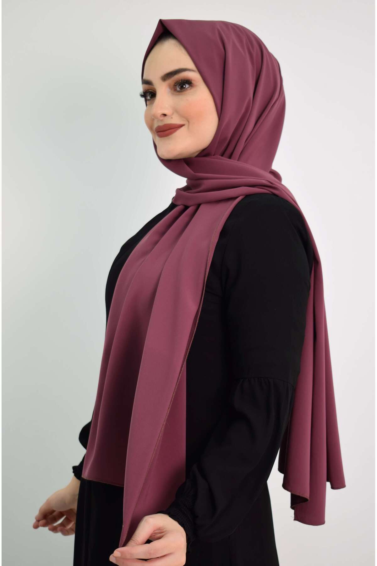 COXO Fashion`S Medina Silk Shawl MC1115 Dusty Rose
