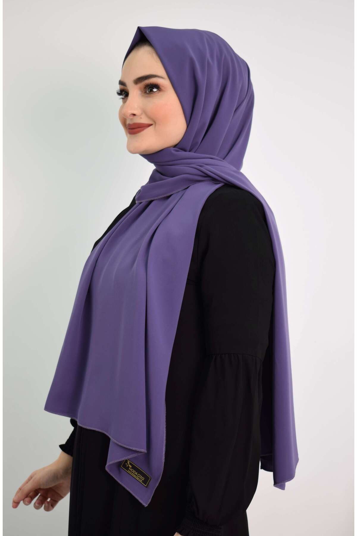 COXO Fashion`S Medina Silk Shawl MC1115 Lilac