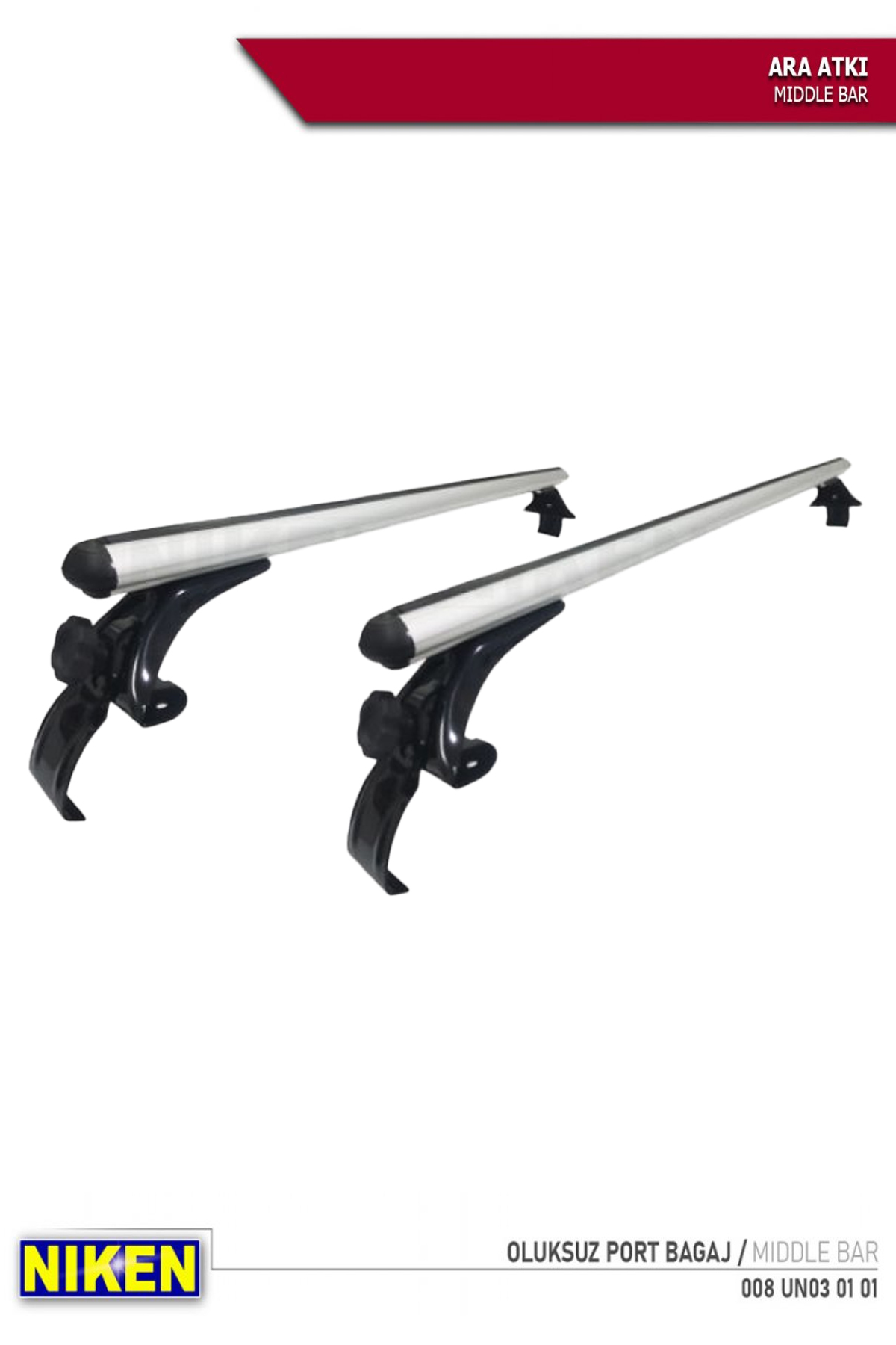 Niken Tavan Taşıma Sistemi, Oluksuz Araç Için Ara Atkı Port Bagaj