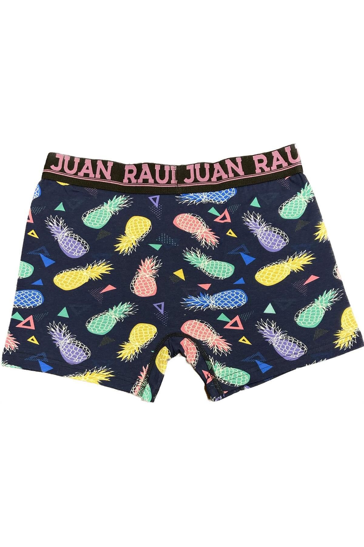 Juan Raul-Patterned Boxers - Pineapple 2