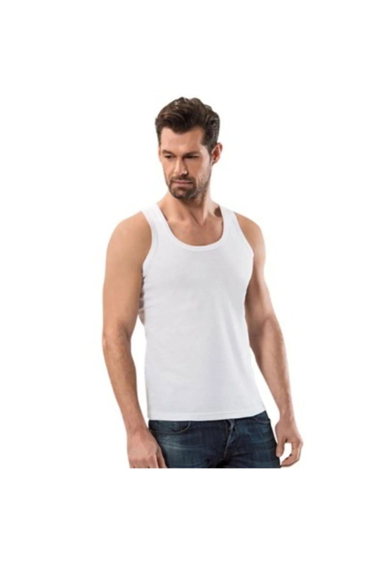 Anıt-Men's Combed Cotton Tank Top 1151 1