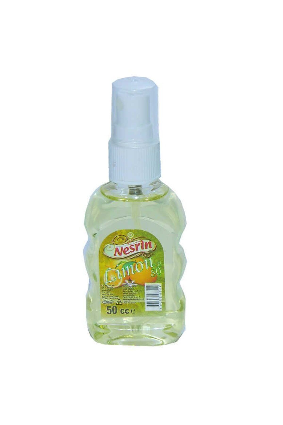 Astra Market Limon Kolonyası 80 Derece Pet Şişe Sprey 50 ML