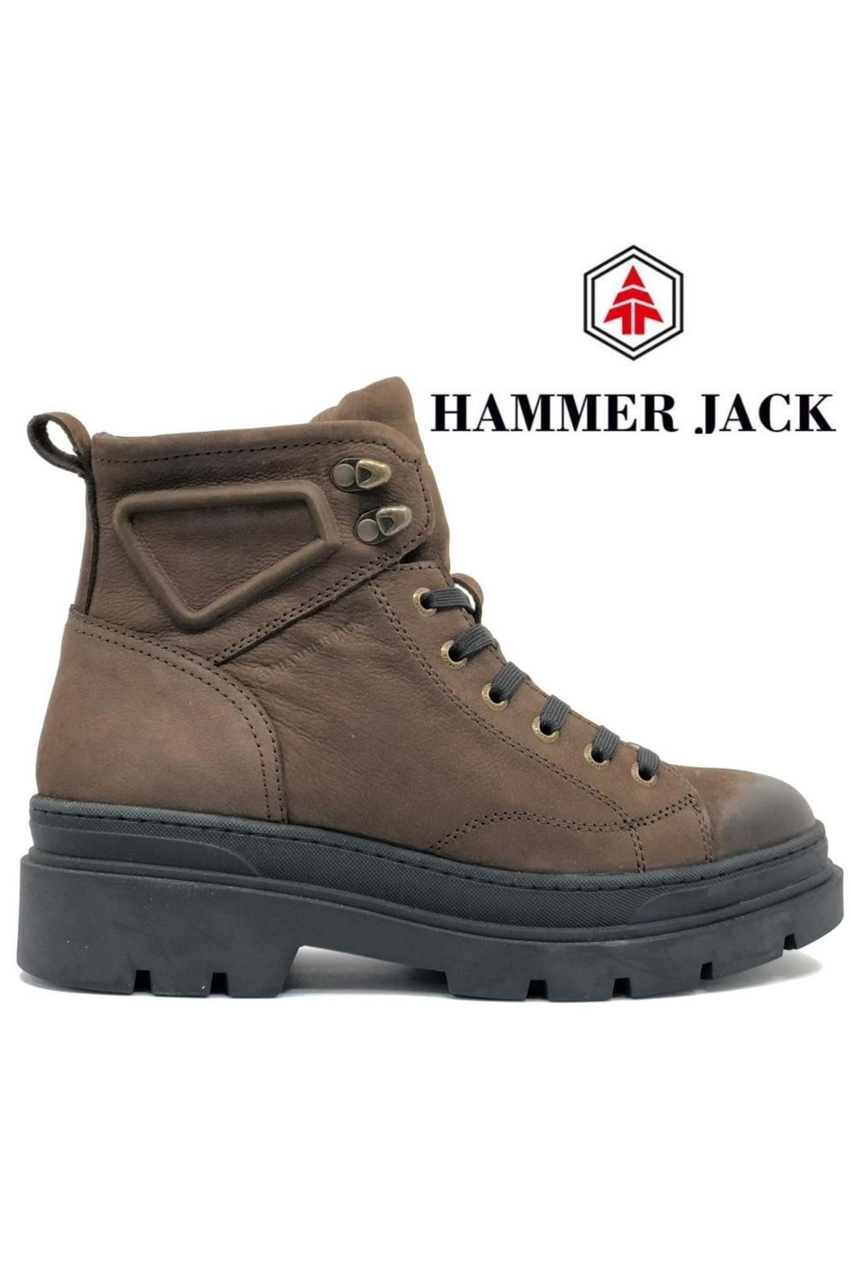 Hammer Jack 102-24862-M Hakko Deri Casual Erkek Bot KAHVERENGİ