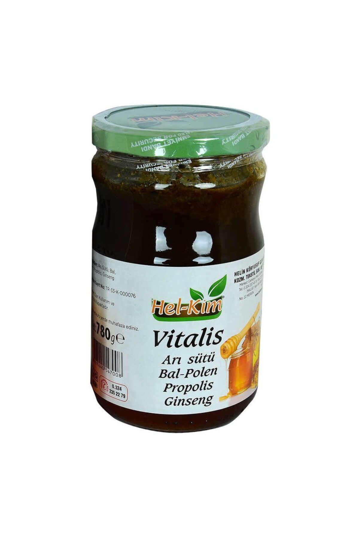 Genel Markalar Vitalis Arı Sütü Bal Polen Propolis Ginsengli Bitkisel Macunnu 780 gr