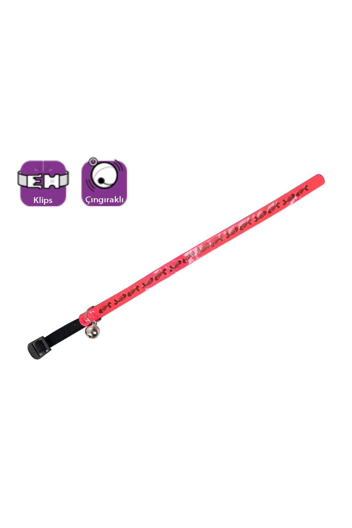 OEM Kedi Boy.tas.çing.balik Des.30Cm Pembe