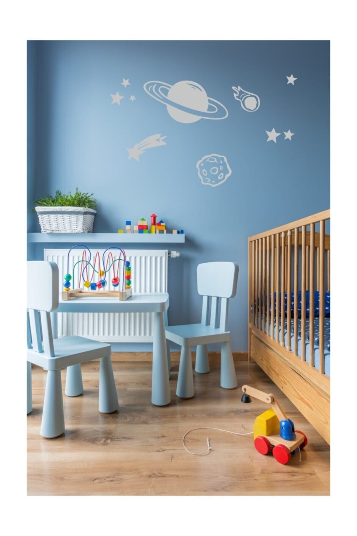 MLH STORE Çocuk Odası Sticker - - Uzay Galaksi- (-sticker103)