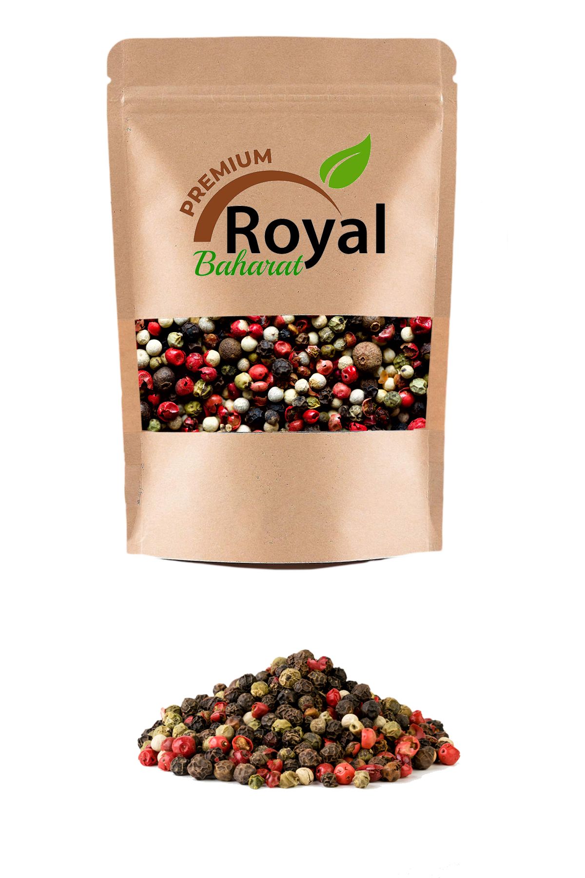 ROYAL BAHARAT Mix Tane Biber Deluxe Seri Organik Lezzetli 150 Gr