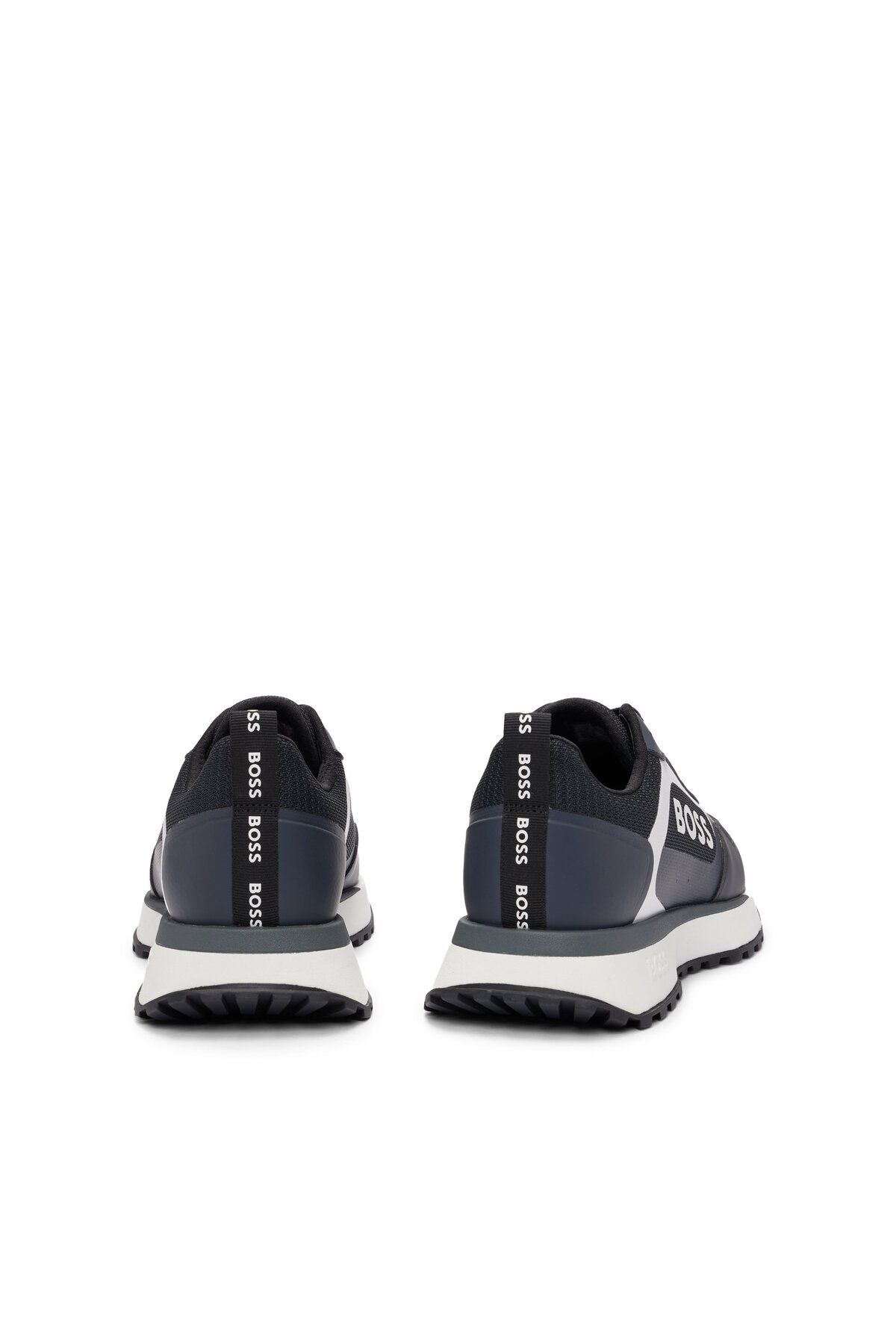 اسنیکر آبی مردانه آرم مارک توری مبتنی بر لباس روزانه Navy Blue 401 BOSS