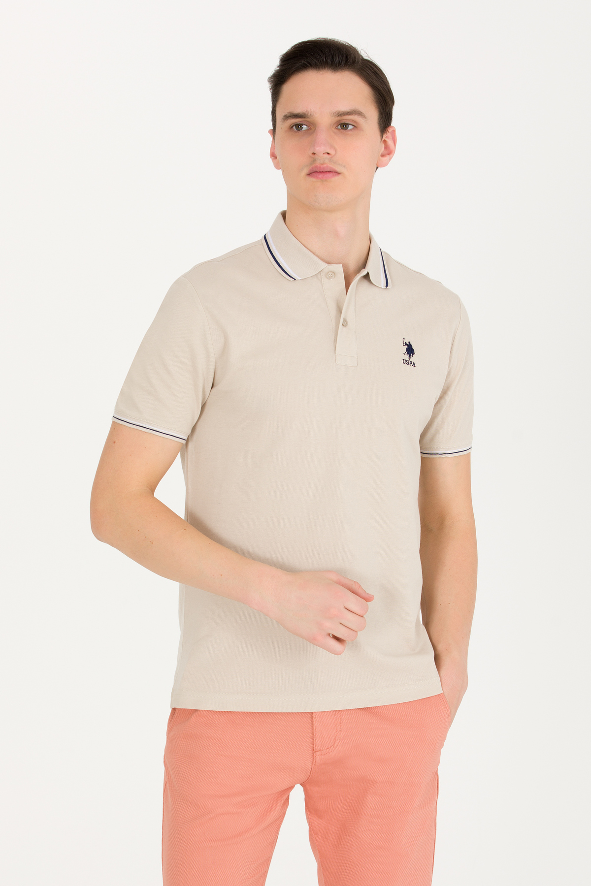 پولوشرت مردانه یقه پلو | یو اس پولو U.S. Polo Assn. 822274 TR - تصویر 2