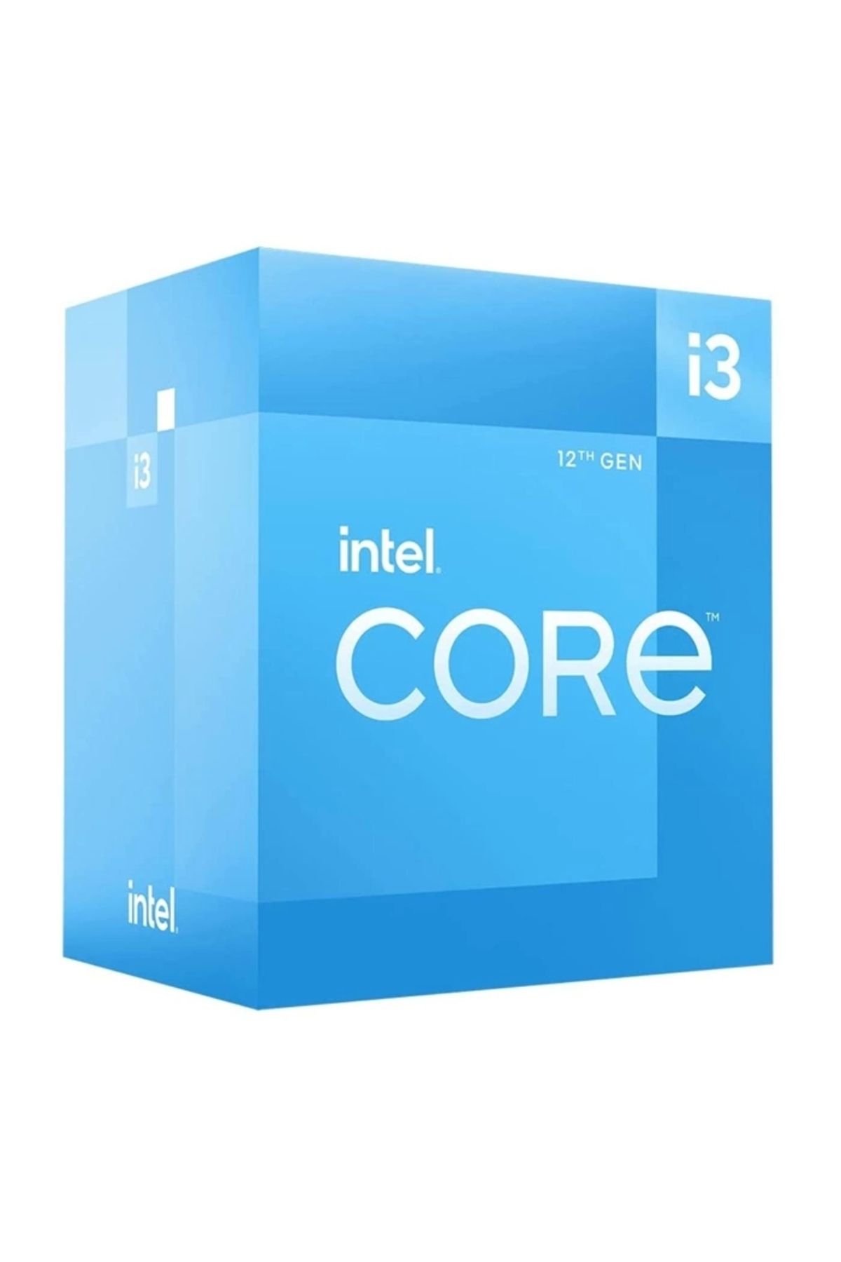 Intel Core i3 12100F 3,3 GHz 12 MB Cache 1700 Pin İşlemci