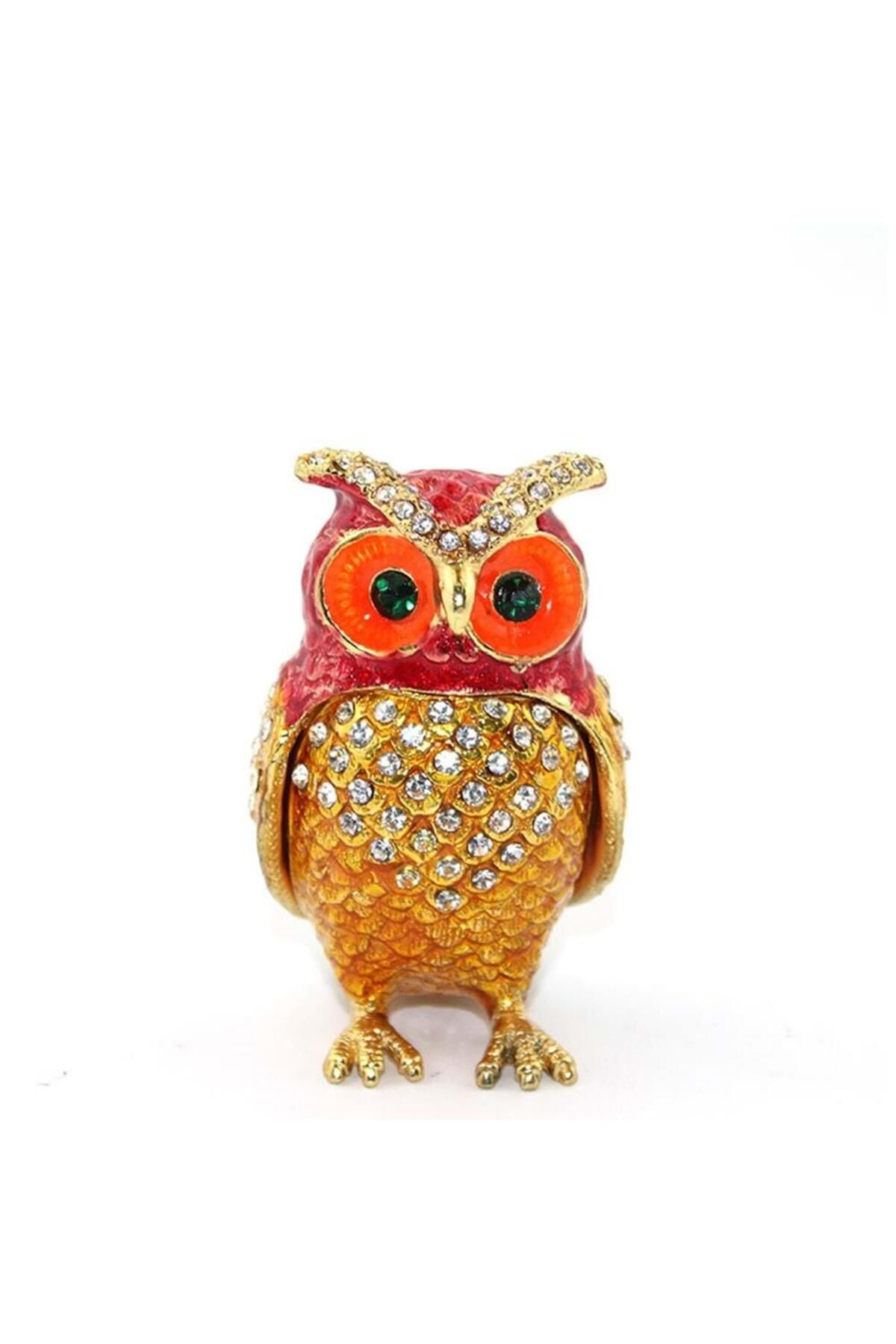 BAZAARİO Taşlı Tekli Baykuş