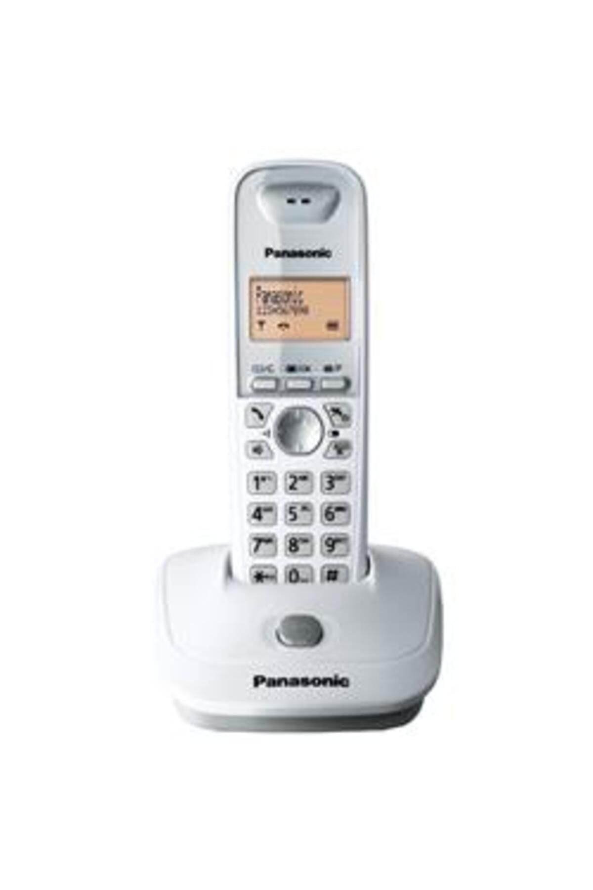 PANASONIC Kx-tg2511 Beyaz Telsiz Dect Telefon Handsfree 50 Rehber