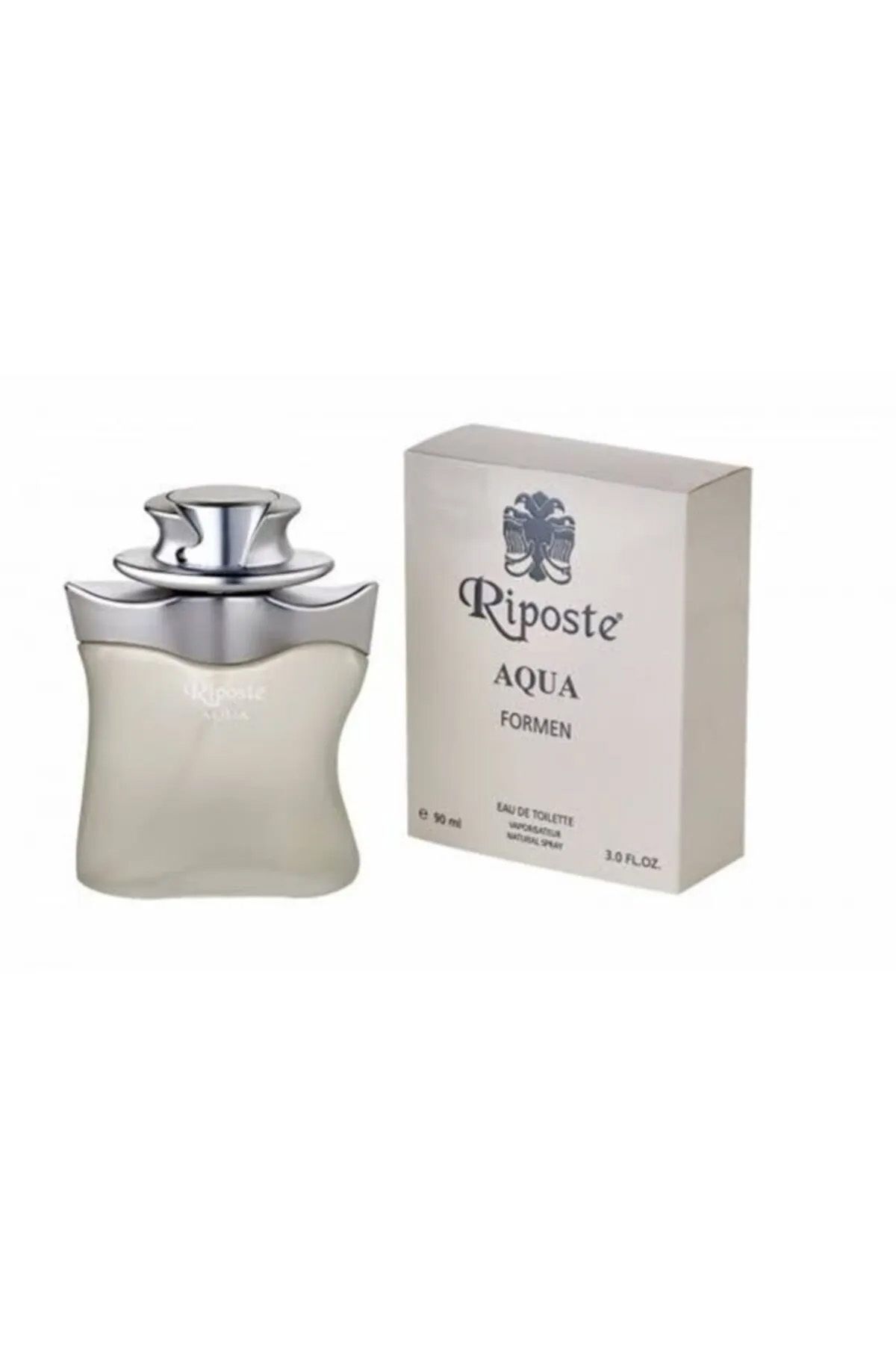 MCEM STORE Riposte 24 Saat Etkili Erkek Parfüm - Aqua - For Men 90 Ml