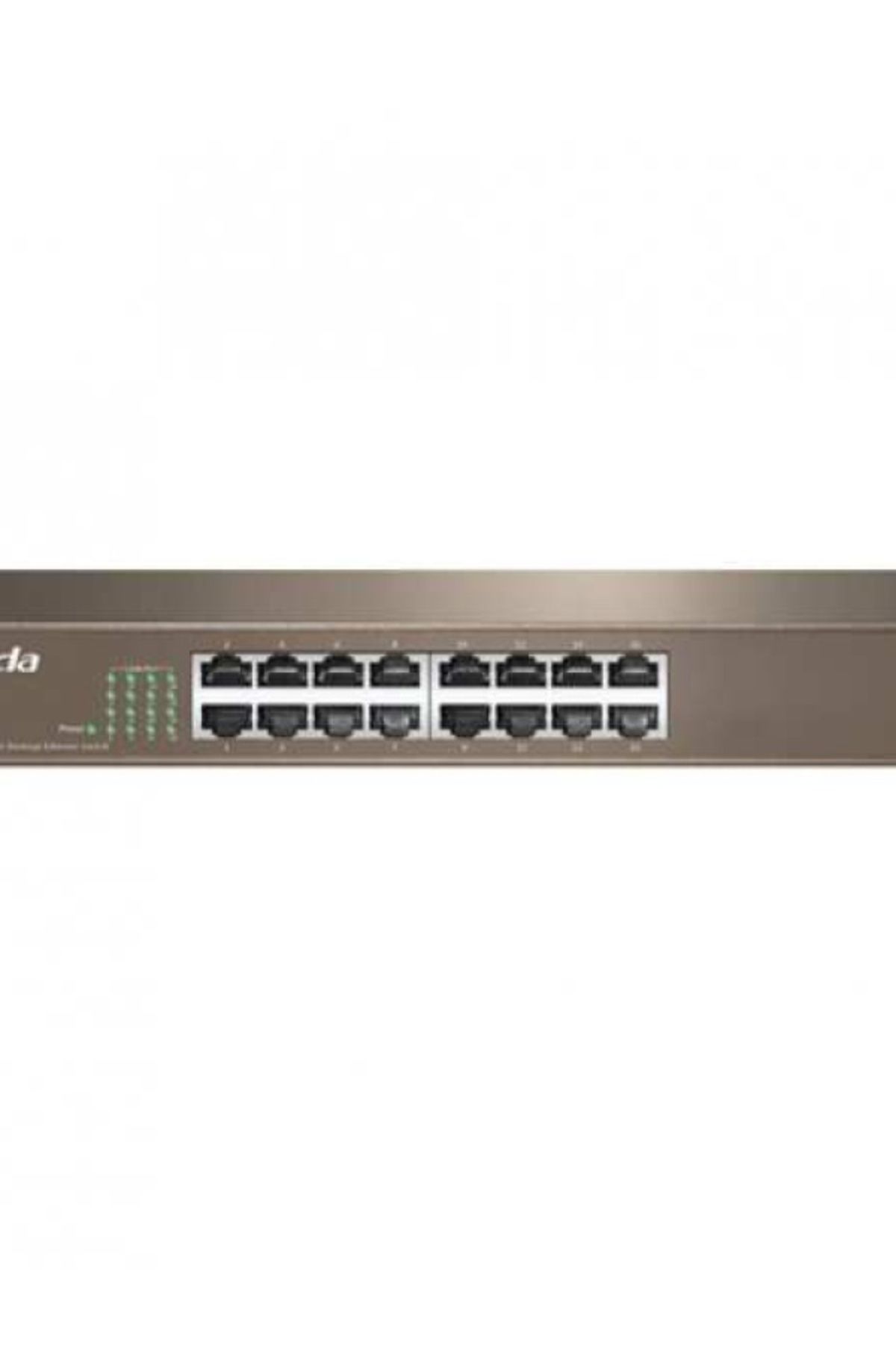 Tenda Tef1016d 16 Port 10-100 Mbps Switch Çelik Kasa Rack Mount