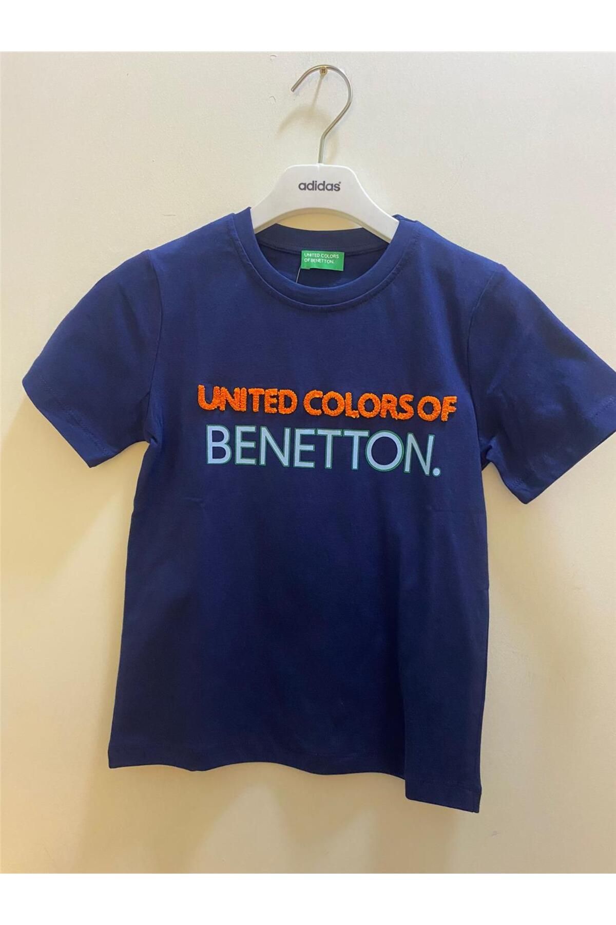 Benetton-Tricou albastru bleumarin pentru băiat United Colors of Benetton BNT-B21361 1