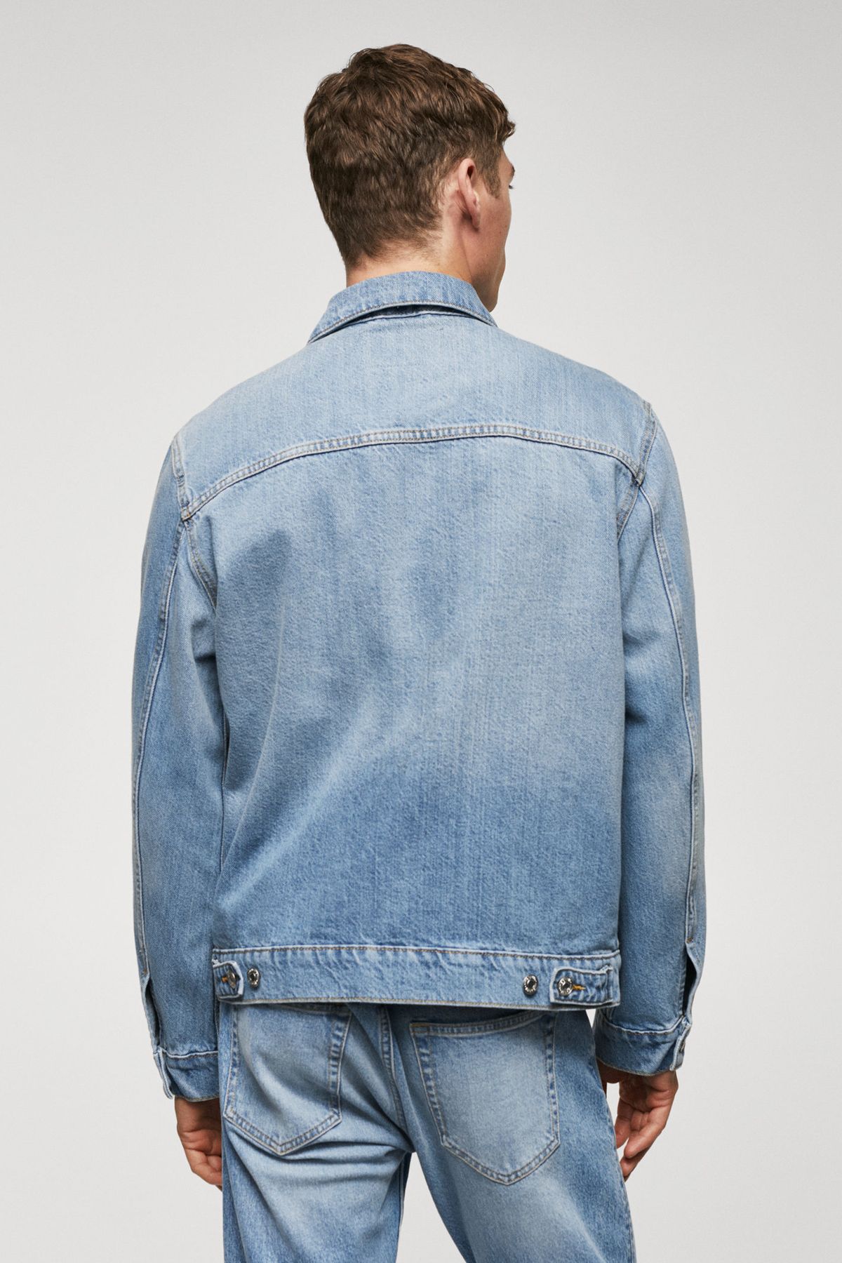 MANGO Man-Džínové kalhoty Overshirt 8