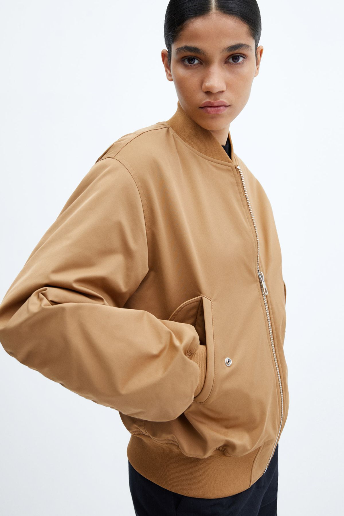 MANGO Woman-Übergroße Bomberjacke 6