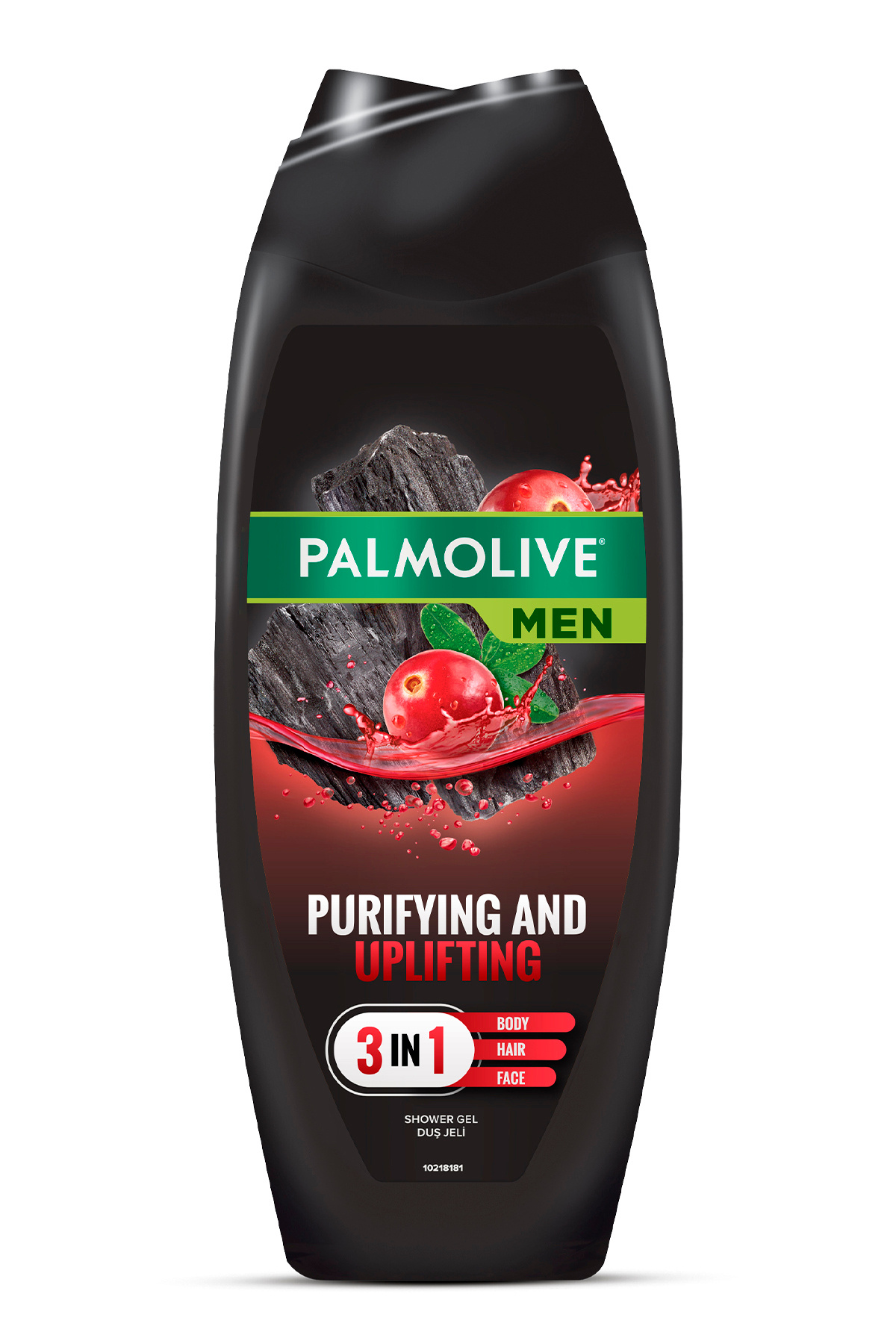 Palmolive-Men's Shower and Shampoo 500 ml - Natural Charcoal 3 in 1 Purifying Uplifting 4