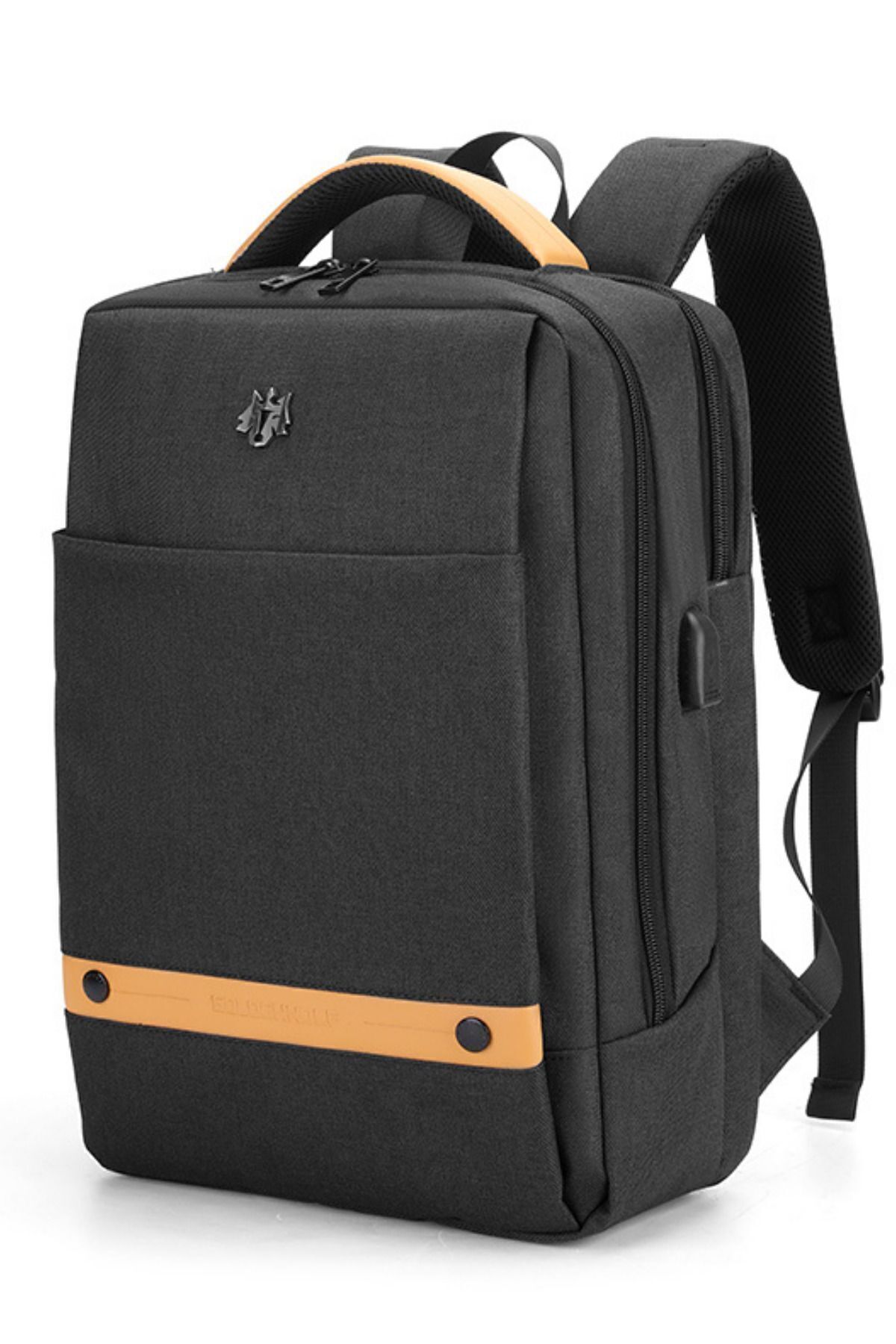 Golden Wolf GB00378 Siyah Sırt Çantası