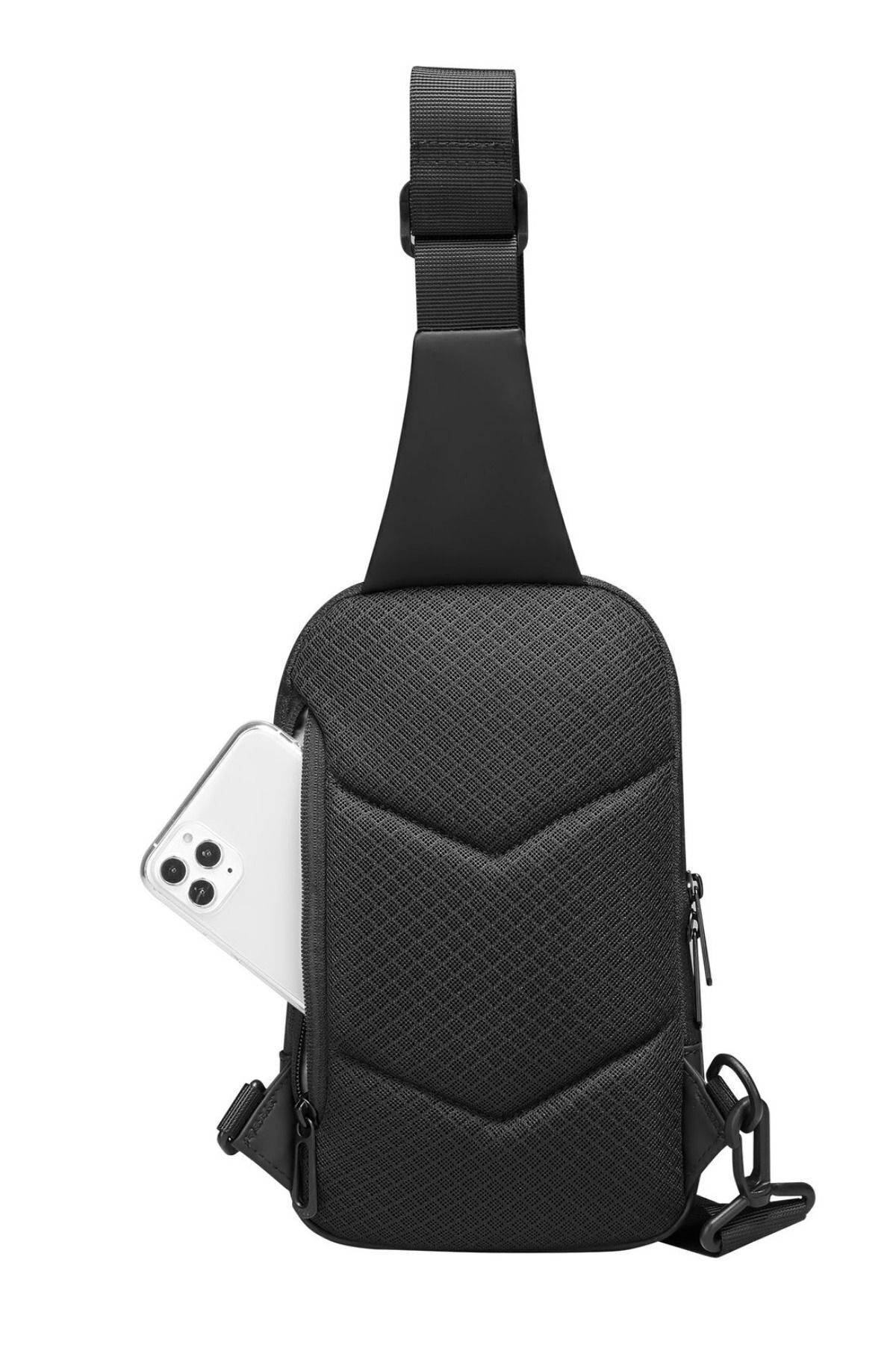 Mark Ryden  Mr8518 Siyah Su Geçirmez Sırt Omuz Çantası - Görsel 5