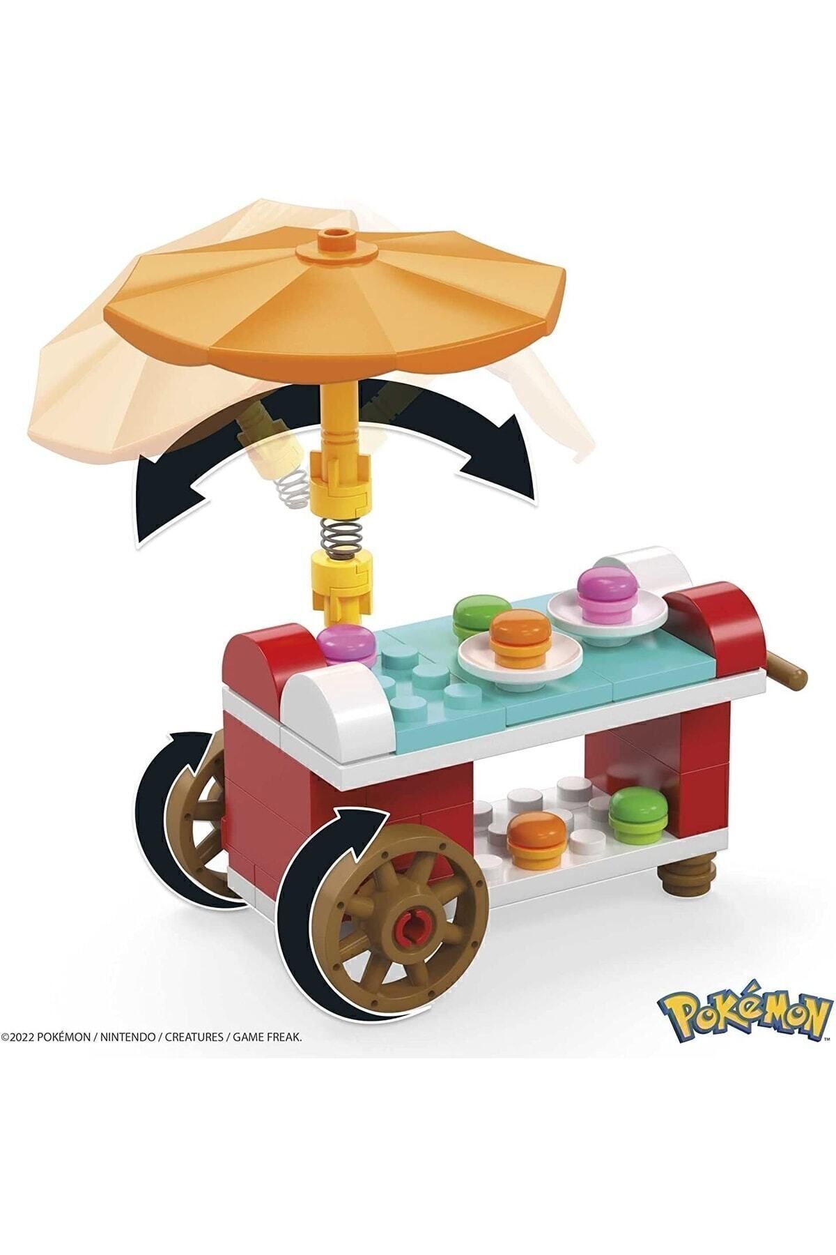 Mega Construx-Pokemon Builder Picnic Toy Building Set Eevee And Riolu Figures Block Making Lego Game 2