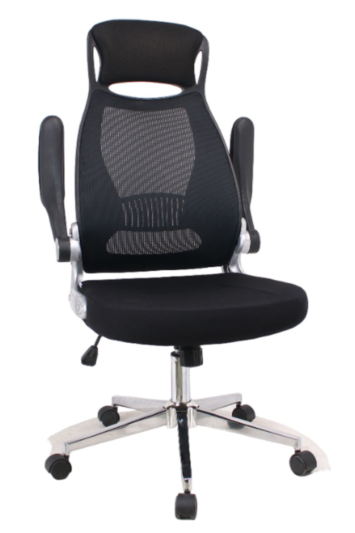 Office Chair AD-320 Black Mesh Plastic Executive Office Computer Work Chair-Chair