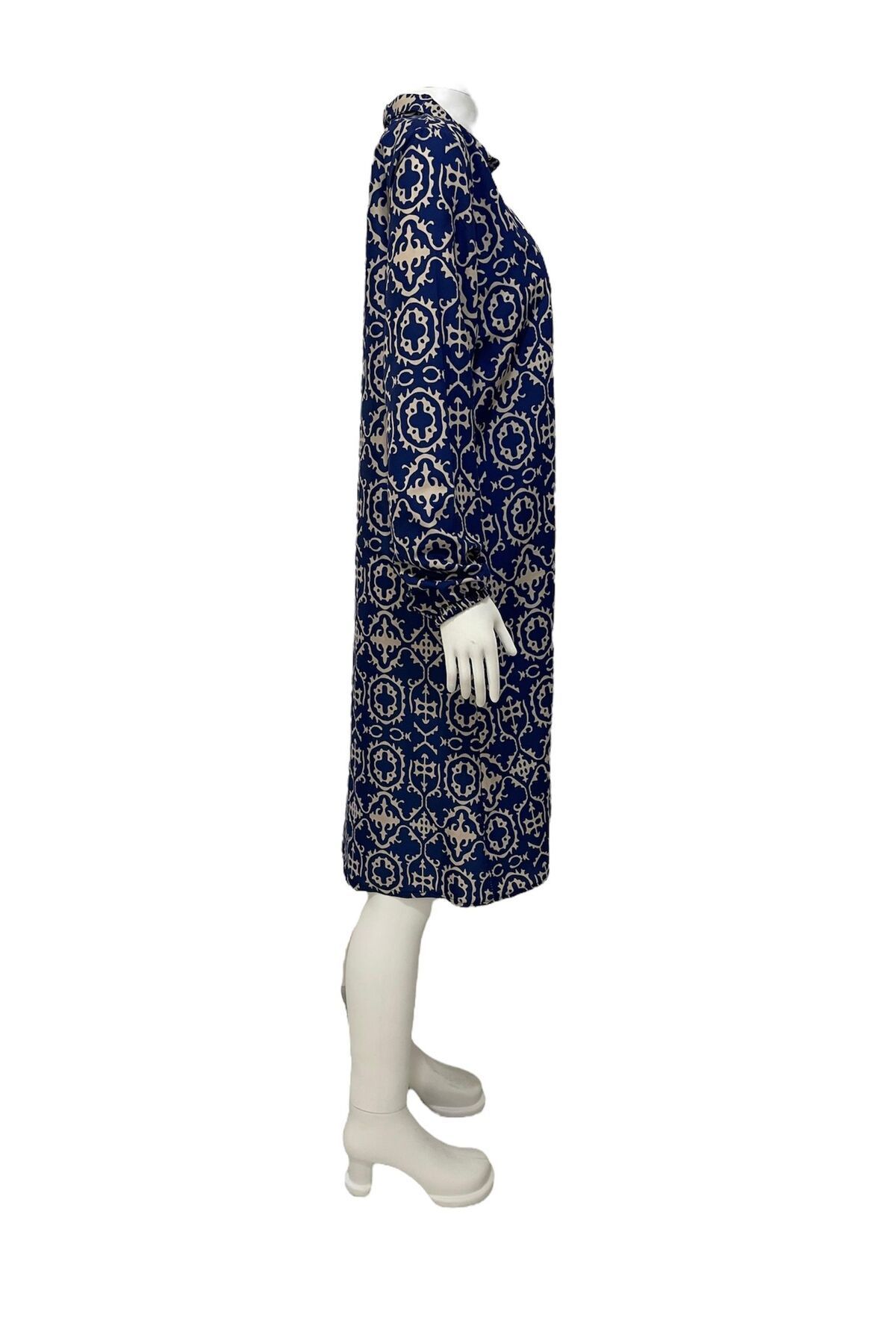 Sobe Hediyelik-Tunic with Button, Print Sun Selection Tobacco Olive Axis Akwi Jeneba 4