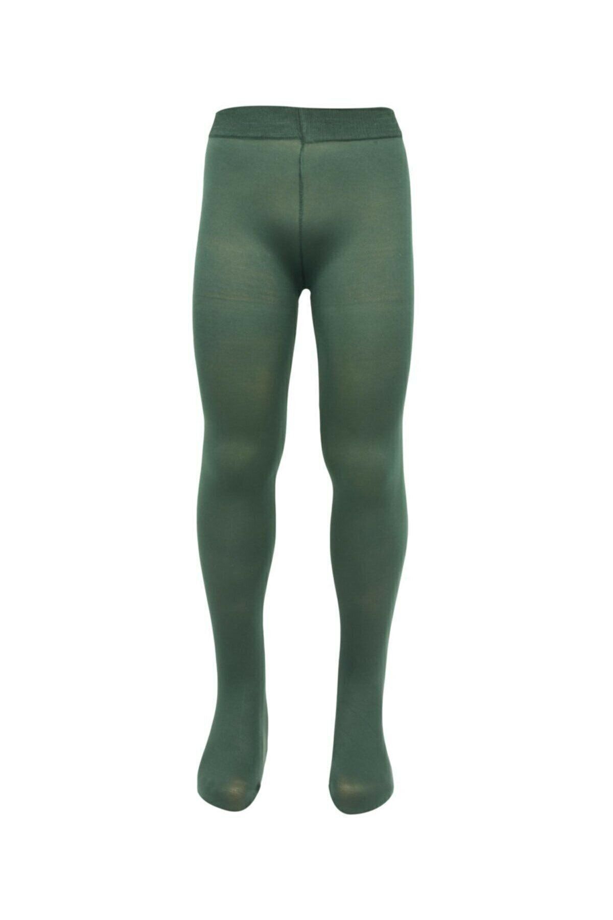 Girls Dark Green Micro 40 Pound Socks