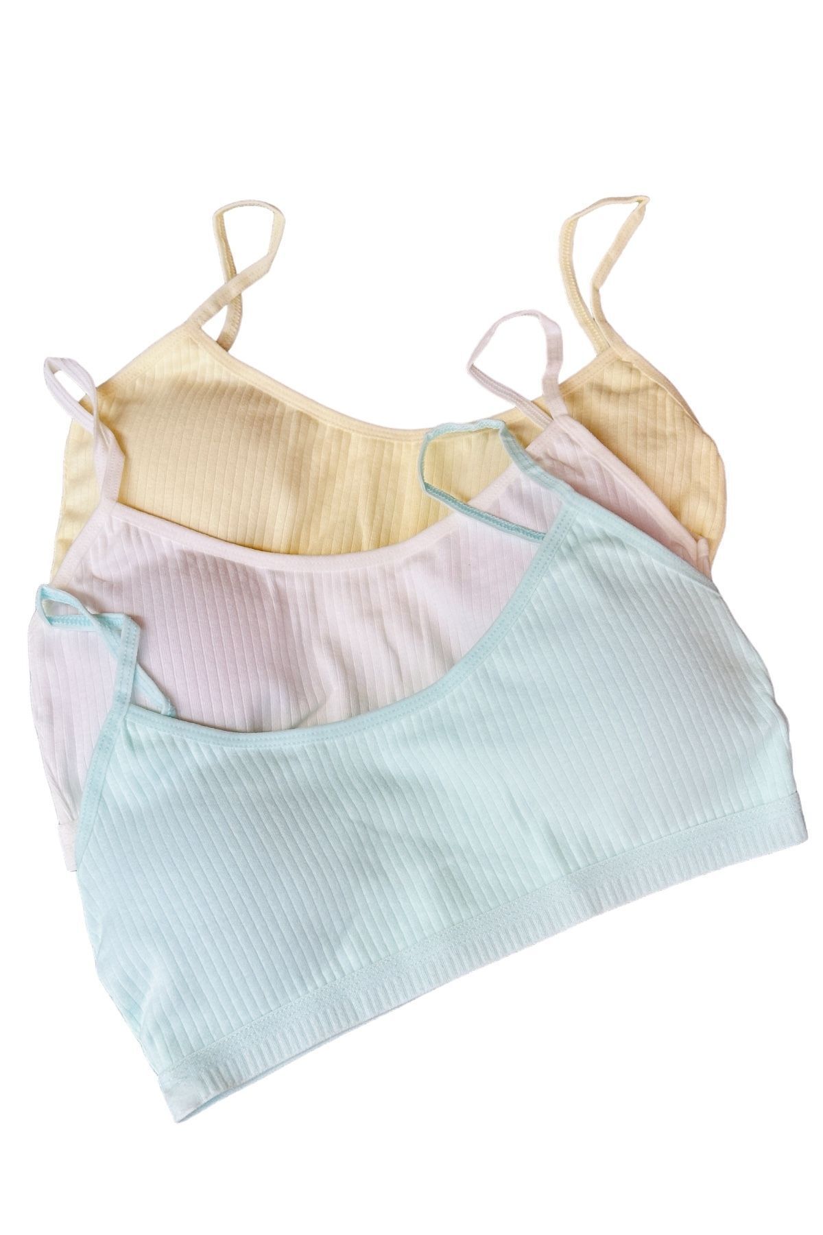 Dondeza-Set de 6 sutien de antrenament pentru bustieră cu bretele din velur pentru femei Dondeza 4