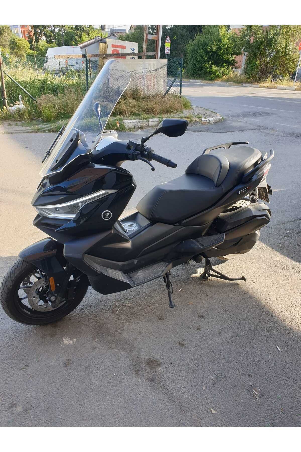 Voge SR4 Siperlik Ön Cam 2022-2025 Model 70cm Şeffaf Renkli 4mm UZUN CAM