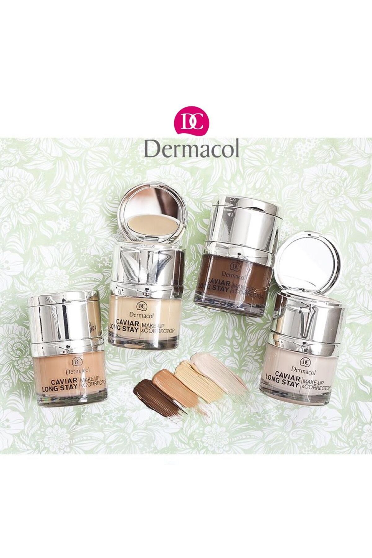 Dermacol-Caviar Long Stay Make-Up Corrector - Caviar Extract, Long Stay Foundation (1 Pale) 4