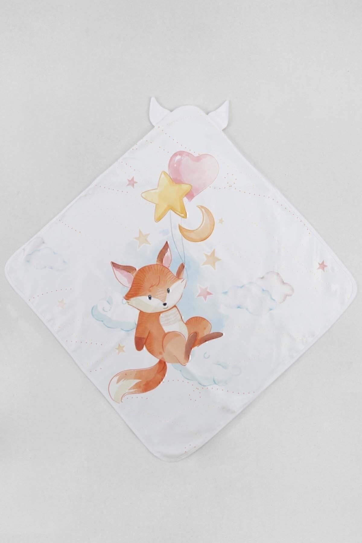 İrya Mutlu Tilki Kundak Baskılı 75x75