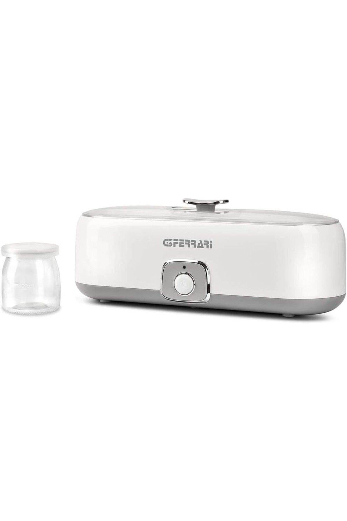 G3ferrari Fermento 4 Yoğurt Makinesi, 20W, 4x180ml Cam Kavanoz, Şeffaf Kapak