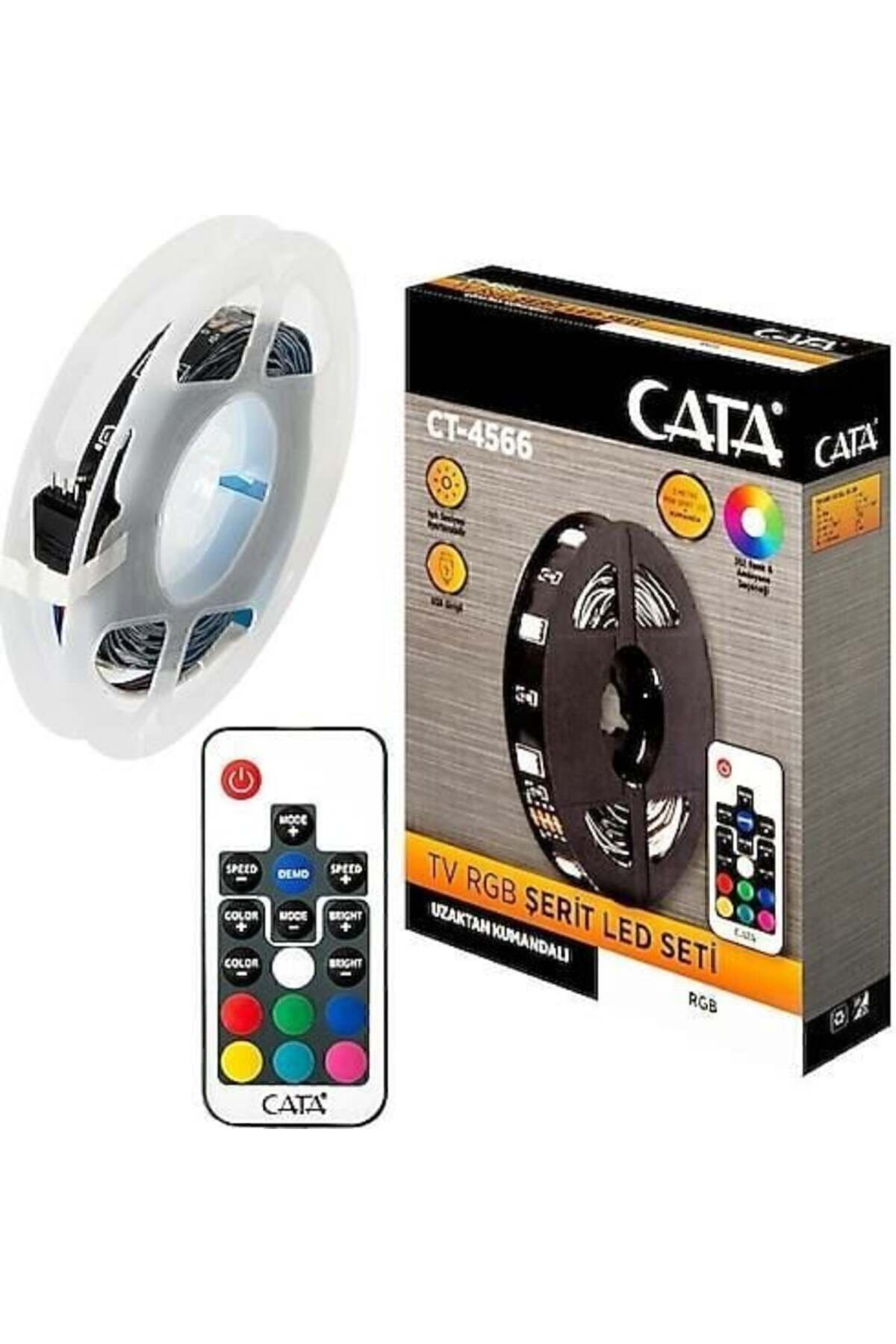 ct 4566 tv back rgb led 3mt with usb