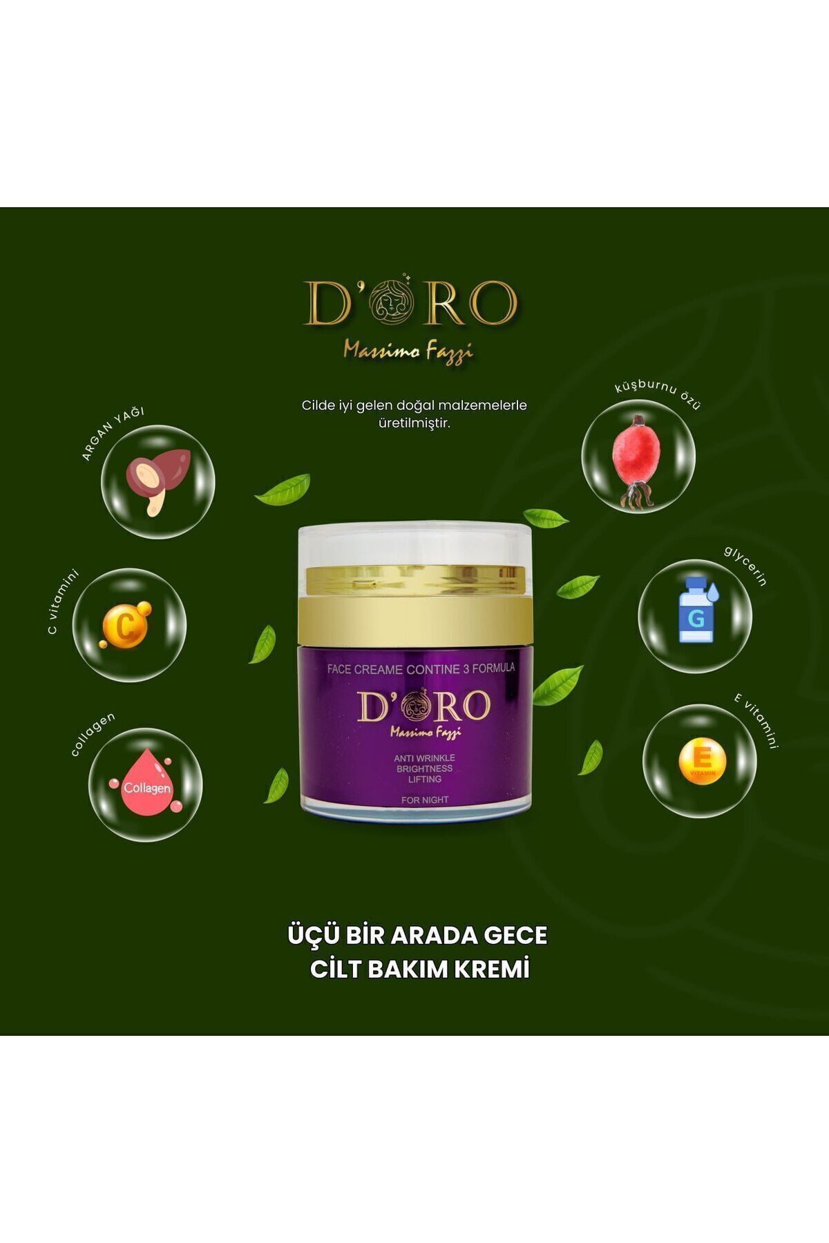 کرم صورت   DORO MASSİMO FAZZİ | TYCFN5WJUN170446300281769 اورجینال - تصویر 5
