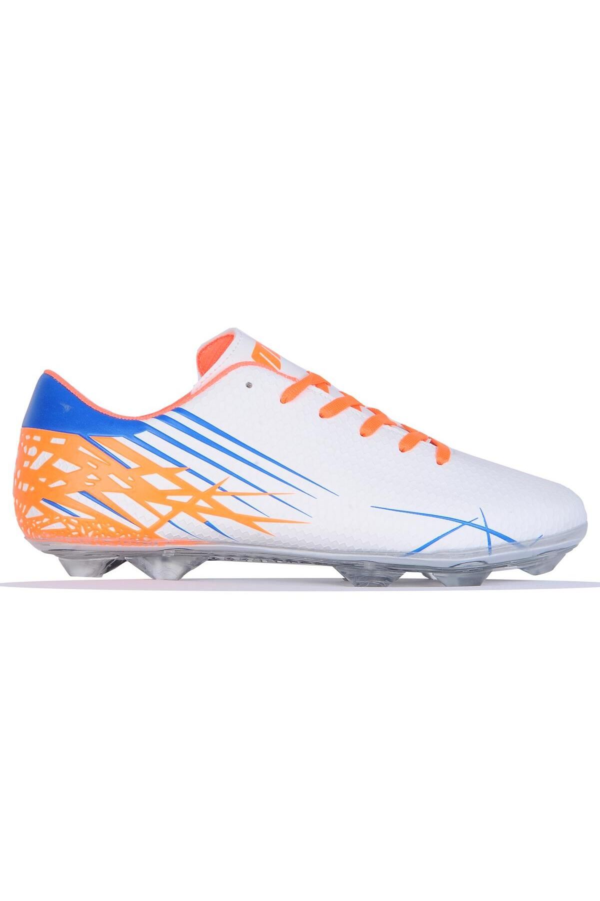 Mp 242-2105Gr Beyaz Krampon Çim Erkek Çocuk Futbol Ayakkabı