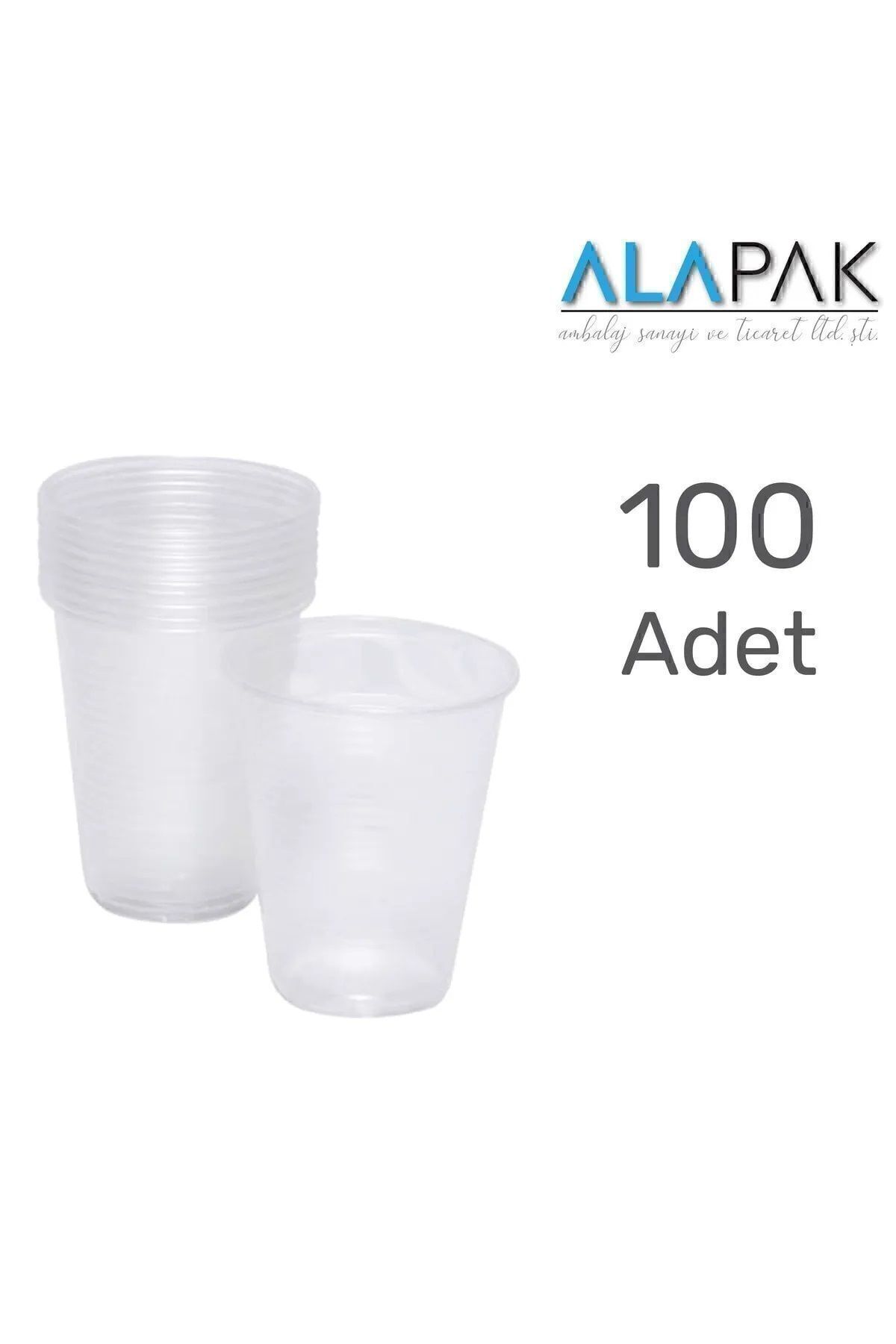 Optimex Pet Su Bardağı 100'lü — Koksal Pack — Plastik Bardak