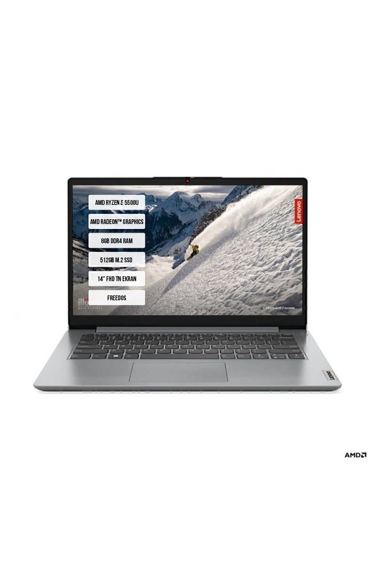 Lenovo IdeaPad 114ALC7 IdeaPad 1 Gen 7 (14