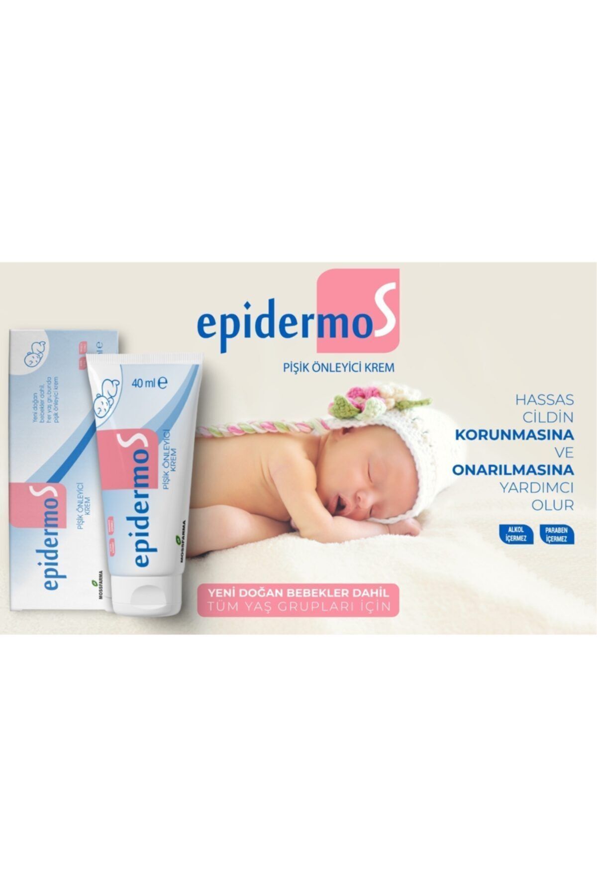 Epidermos Pişik Önleyici Krem 40 Ml fotoğrafı 2 (önizleme)