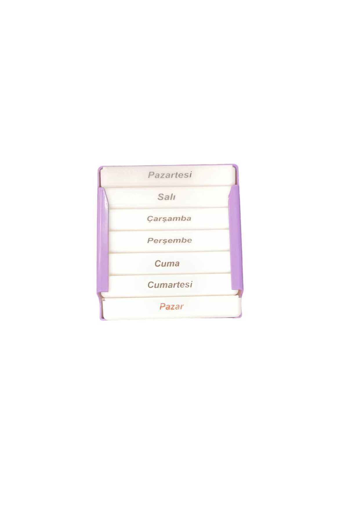 HAPİX-Pill Carrying Box - Weekly Medicine Container, with Drawer 2