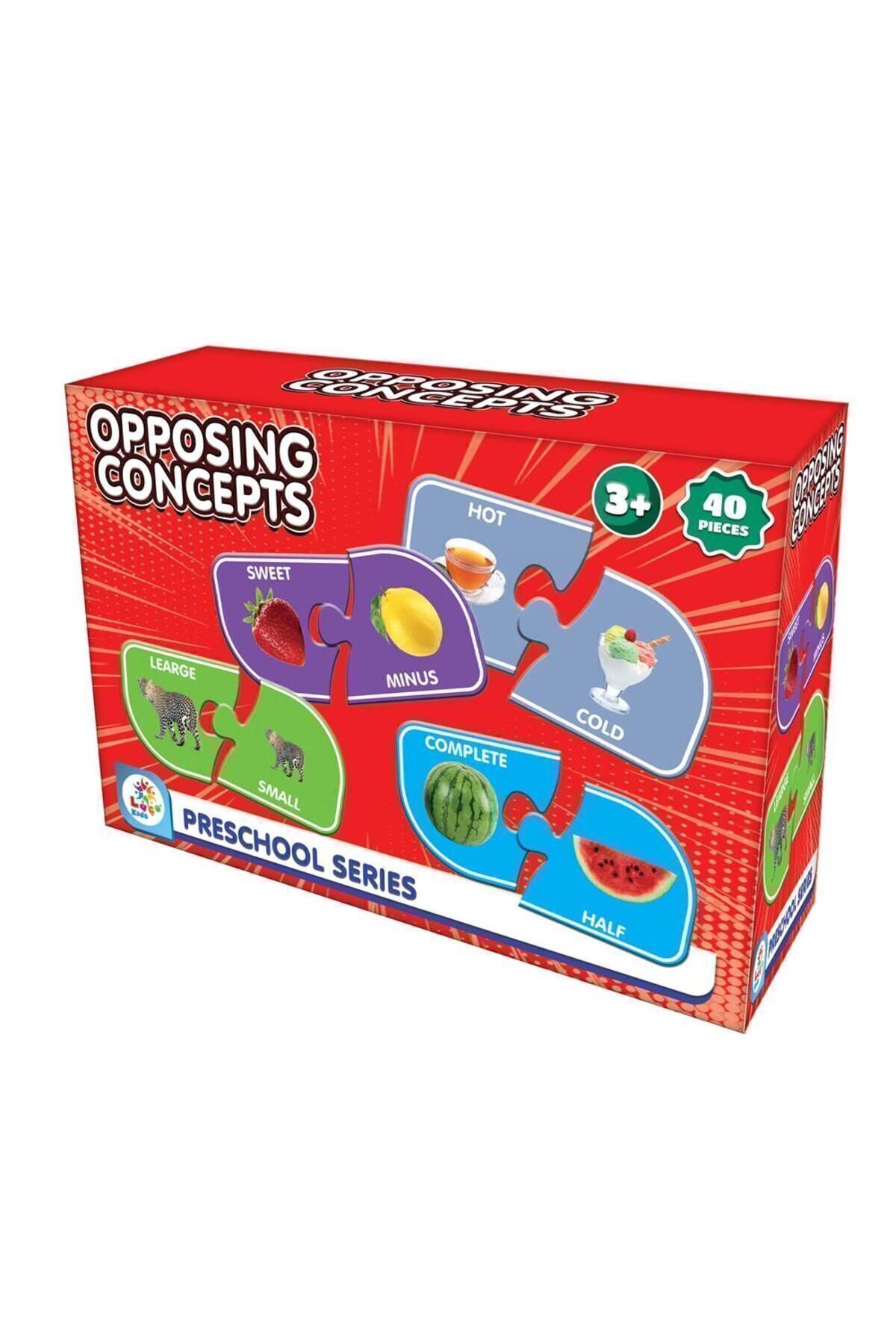 English Educational Opposite Concepts 40 pieces