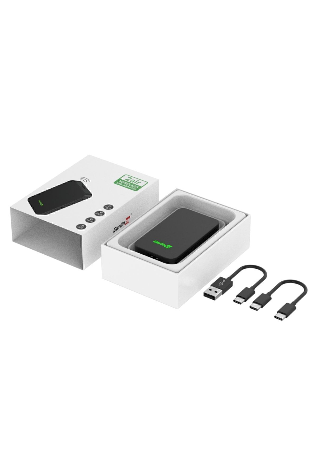 carlinkit-5.0 2air 2 في 1 Android Auto & Apple Carplay 2023 الإصدار الأحدث محول لاسلكي لاسلكي 8