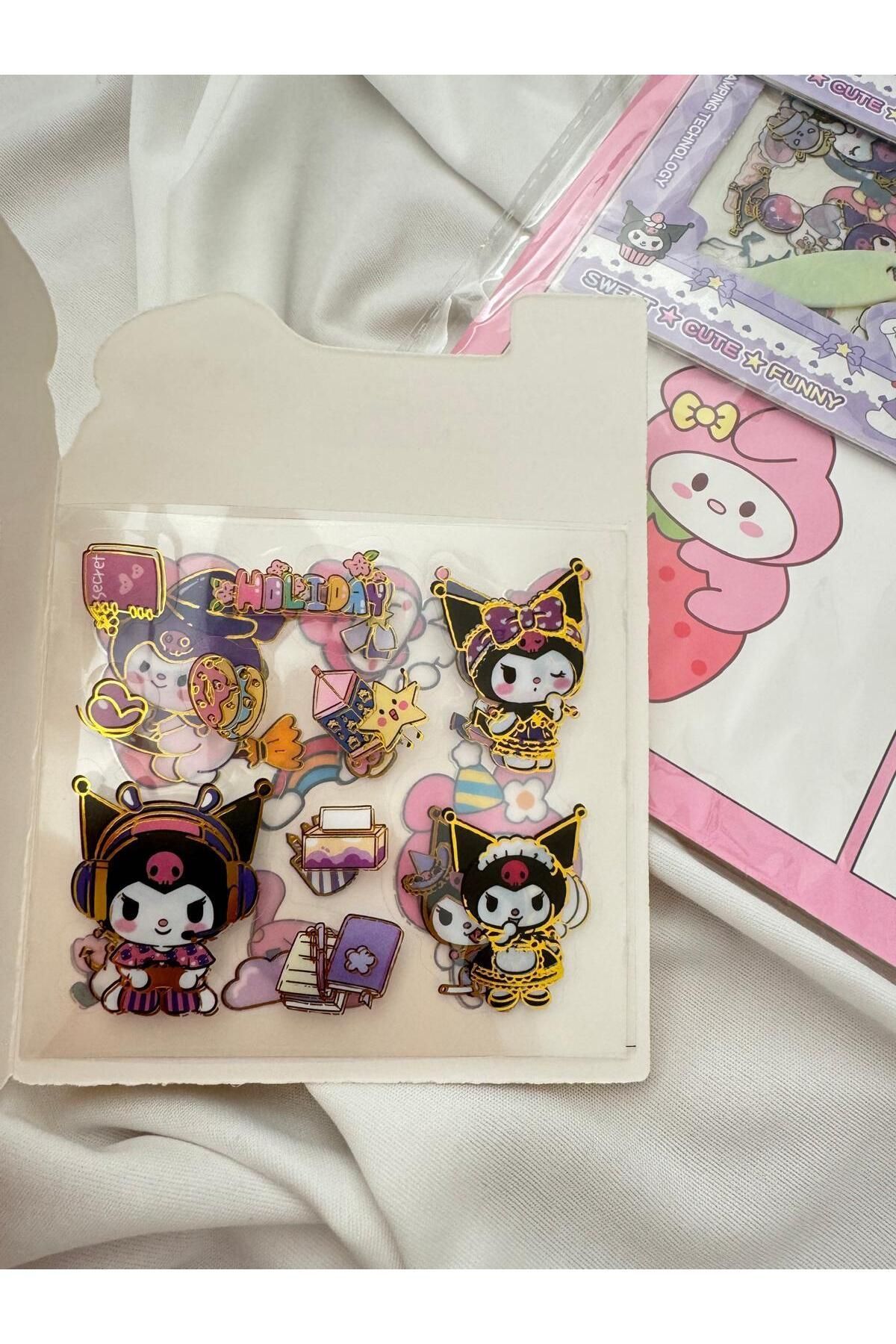 Planet Butik-Gold Gilt - Set of 4 Stickers 2